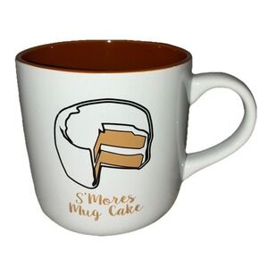 S'mores‎ Mug Cake Cup Brown White Recipe Print on Mug NEW